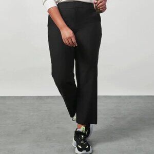 Athleta Black Straight-Leg Pants